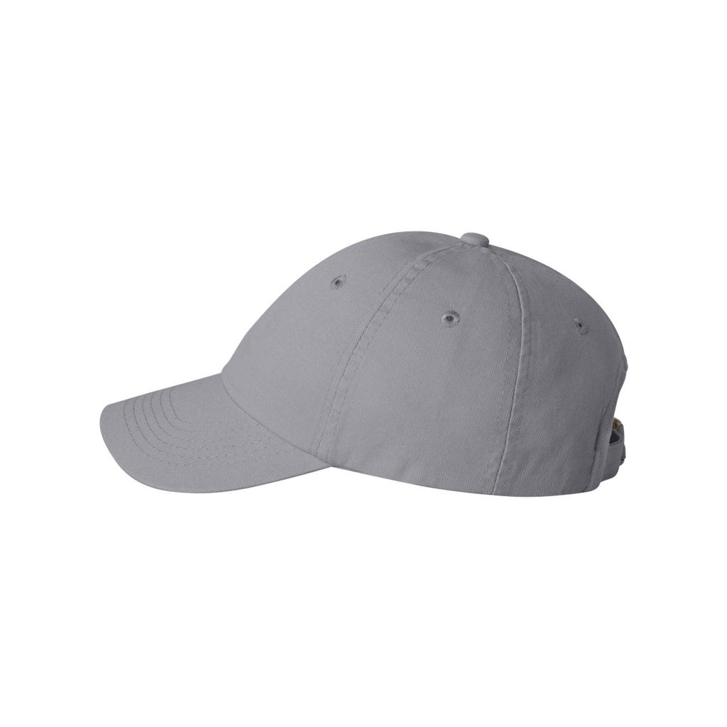 Valucap Grey Small Fit Bio-Washed Unstructured Cap