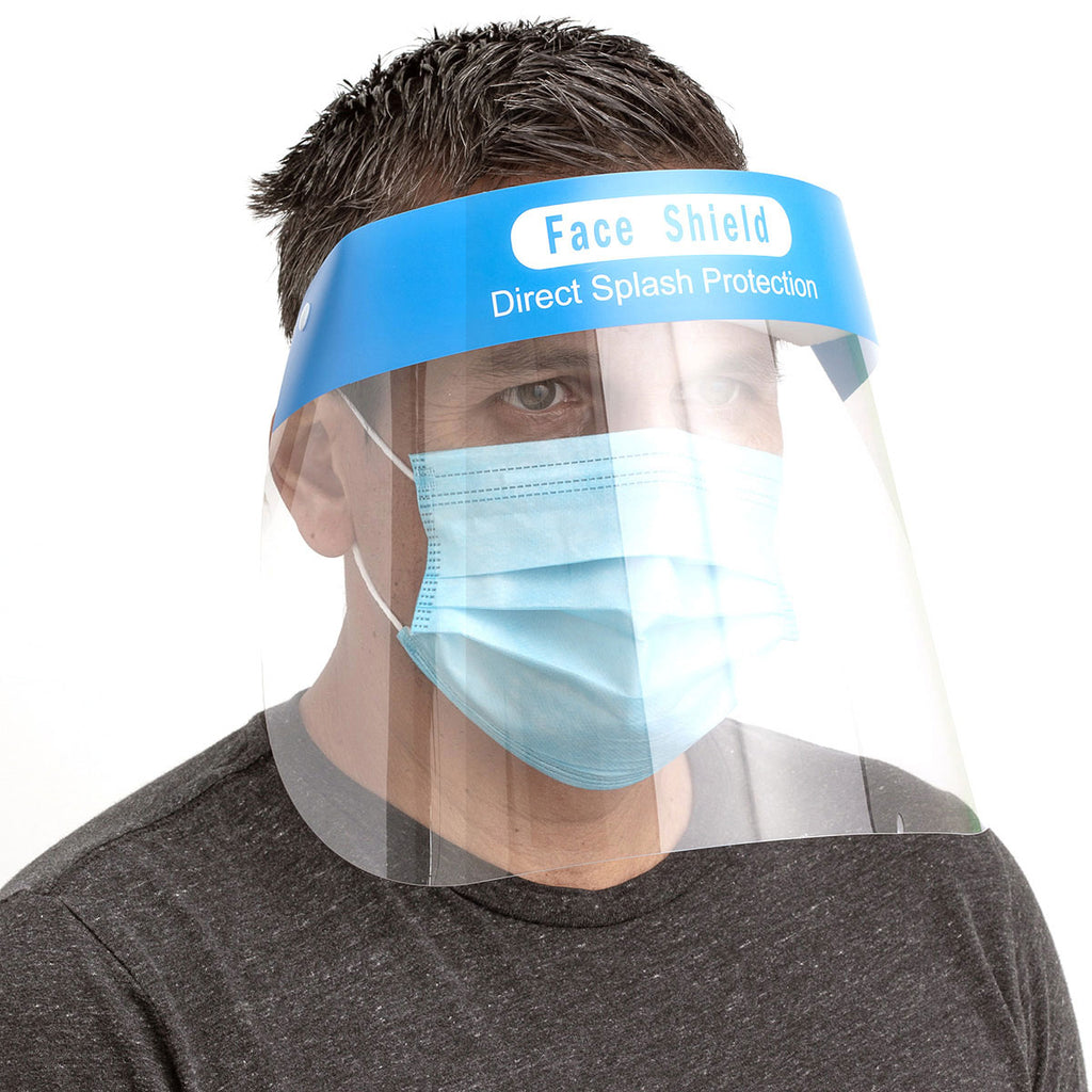 Logomark Clear Maximus Clear Plastic Face Shield