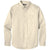 Port Authority Men's Ecru Long Sleeve SuperPro React Twill Shirt
