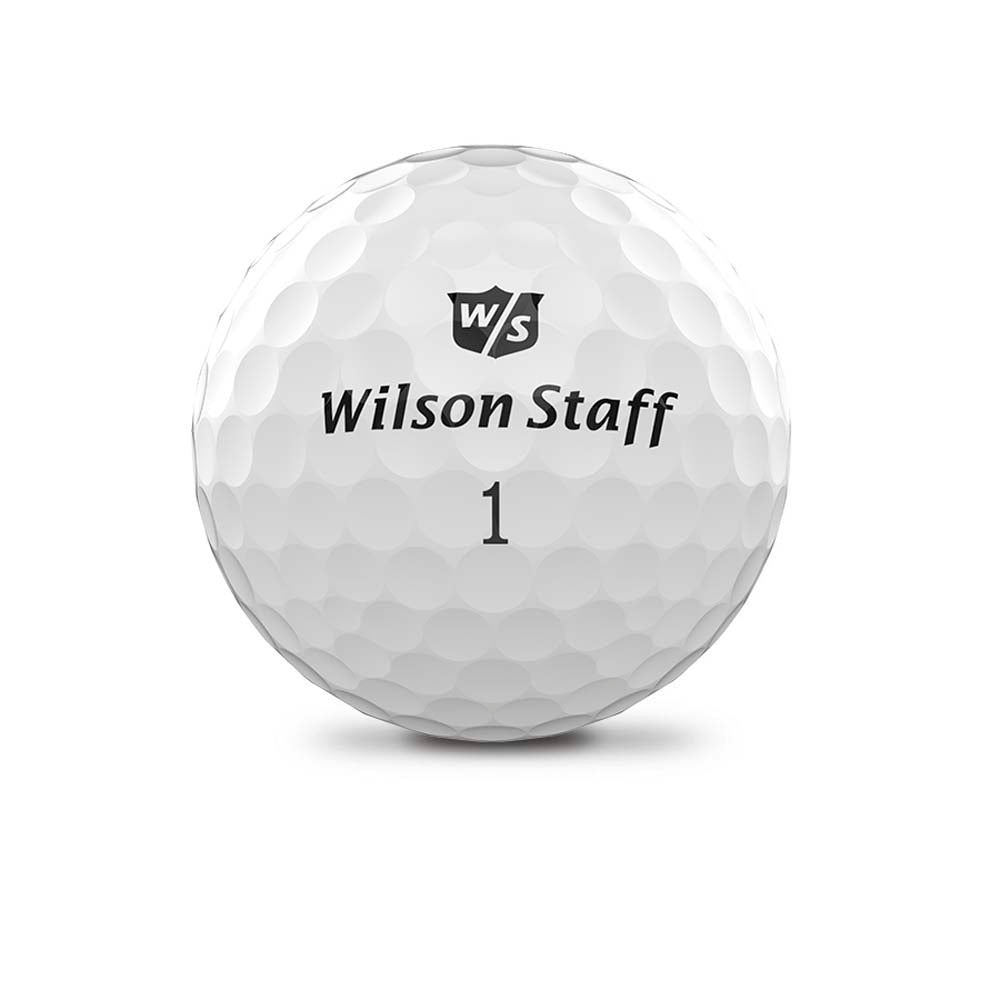 Wilson White Staff Duo Professional Golf Balls with Custom Logo