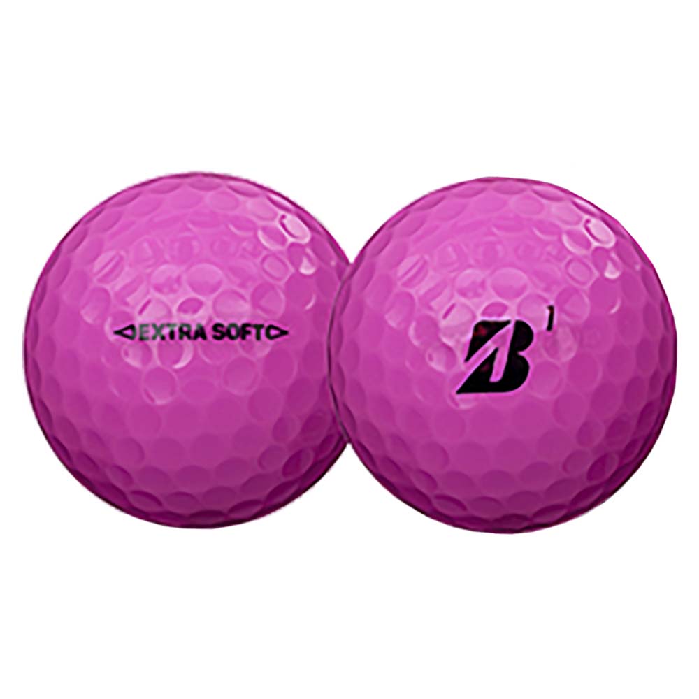 Bridgestone Pink Extra Soft Golf Balls with Custom Logo