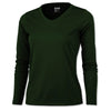 BAW Women's Dark Green Xtreme Tek Long Sleeve Shirt