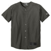 New Era Youth Graphite Diamond Era Full-Button Jersey