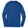 Sport-Tek Youth True Royal Long Sleeve PosiCharge Competitor Tee