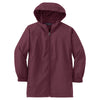 Sport-Tek Youth Maroon Hooded Raglan Jacket