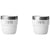 YETI White Rambler 4 oz Stackable Cups (2 Pack)