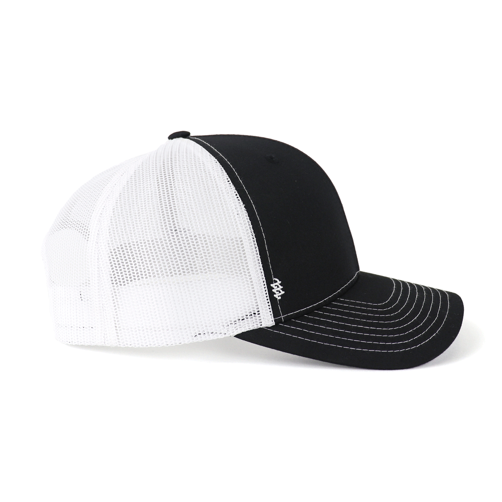 Rally Zusa Black/White Open Road Trucker Cap