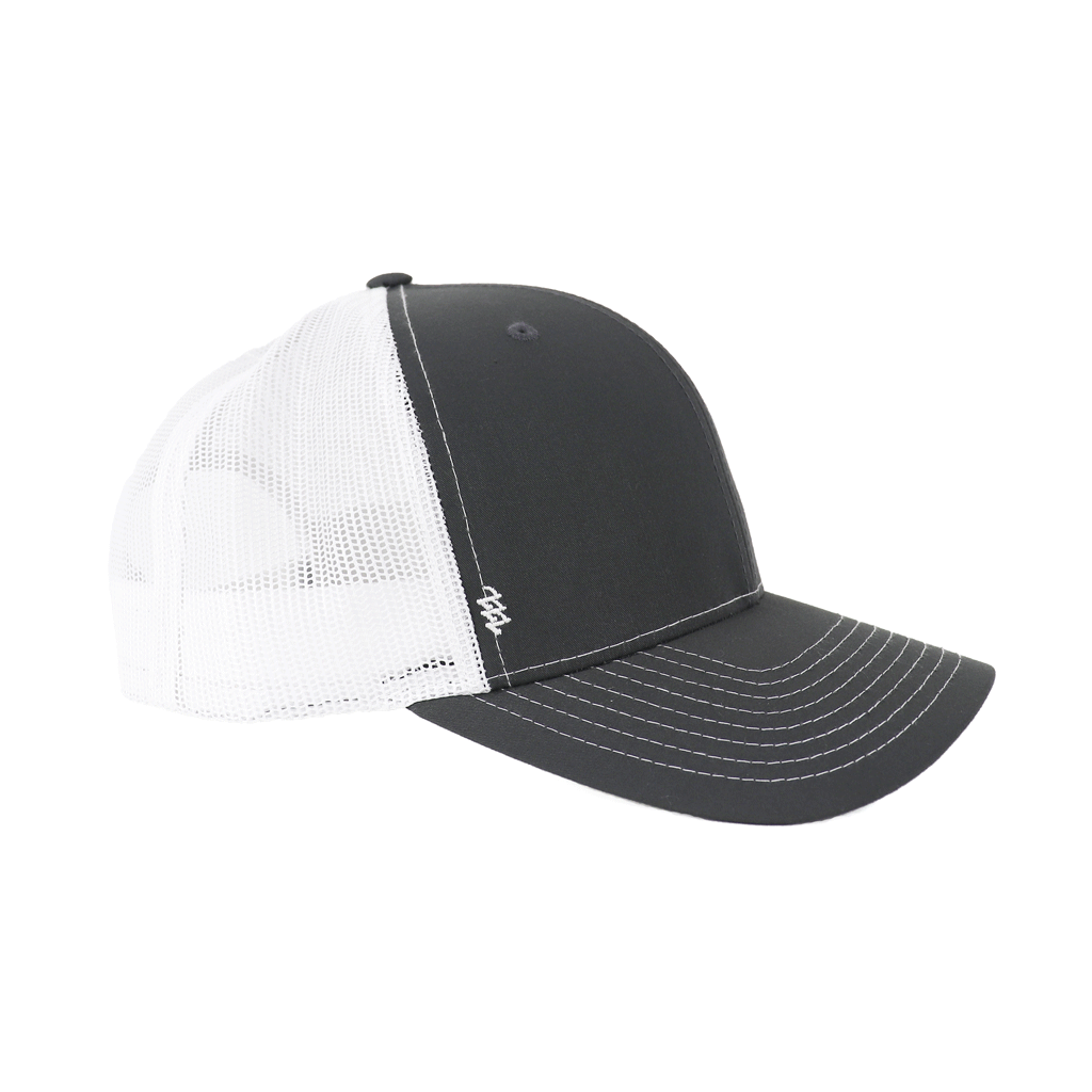 Rally Zusa Charcoal/White Open Road Trucker Cap