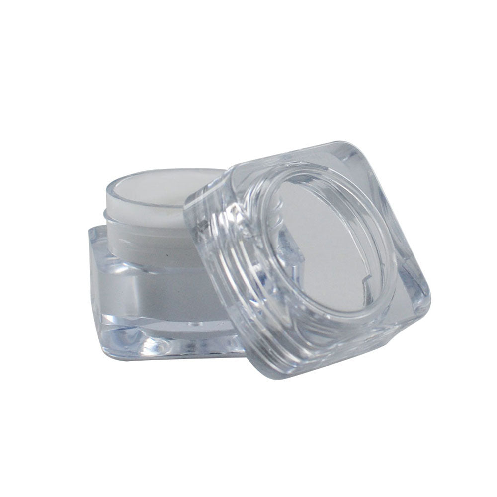 SnugZ Clear Natural Lip Moisturizer in Clear Square Ice Cube Container