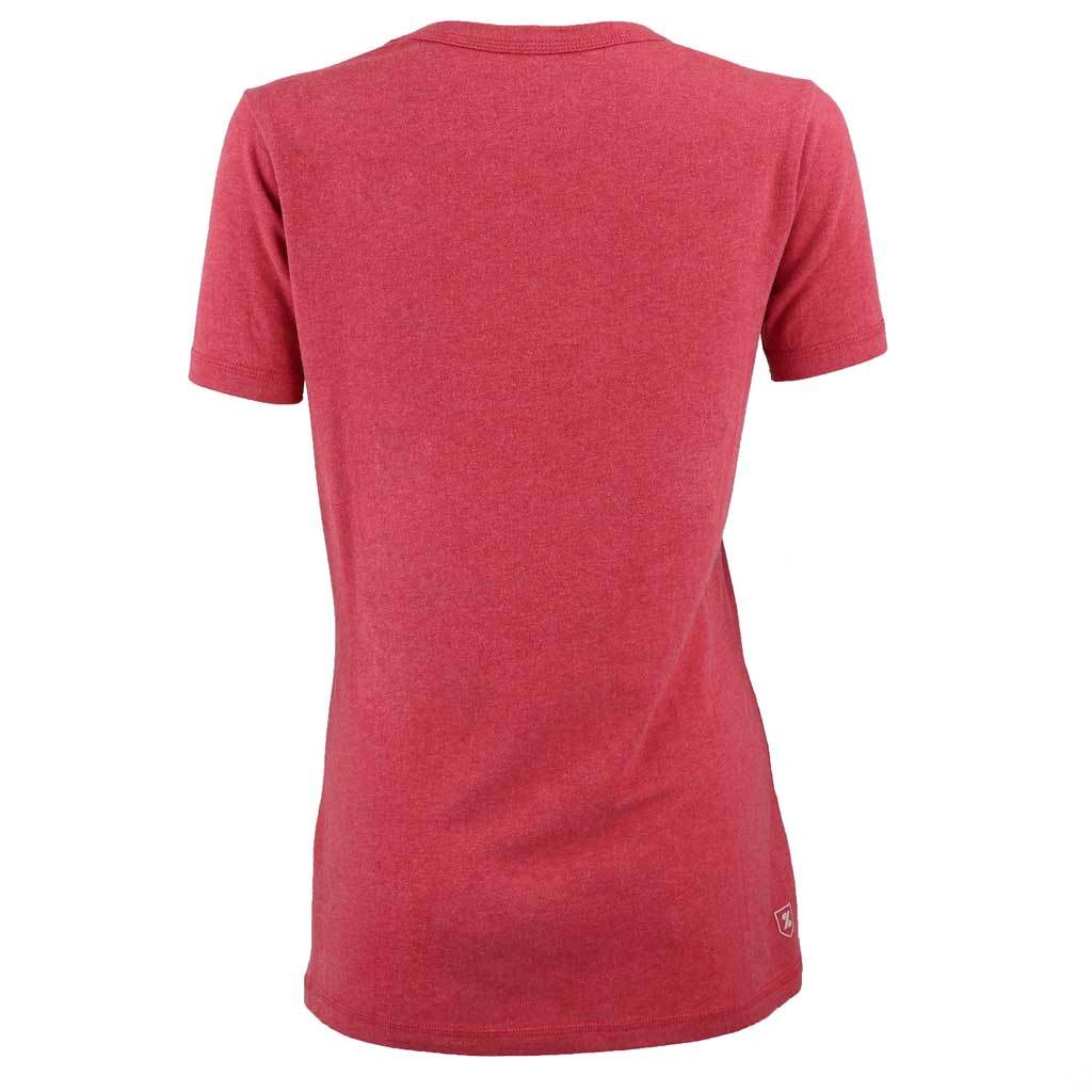 Rally Zusa Women's Red Heather Peachy Tee