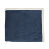 MerchPerks Zusa Navy/Ivory Oversized Sherpa ZZZs Blanket