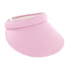 Kate Lord Hot Pink Clip-On-Solid Visor