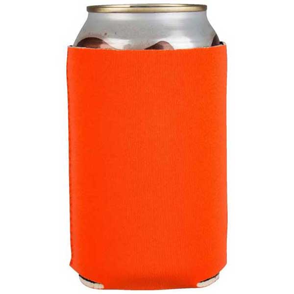 Gold Bond Inc Sun Orange Neoprene Can Holder - 2 Sided