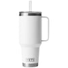 YETI White Rambler 42 oz Straw Mug W/Straw Lid